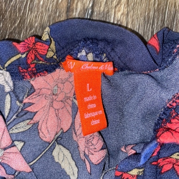 Chelsea and Violet size large off shoulder blouse beautiful - Picture 5 of 5